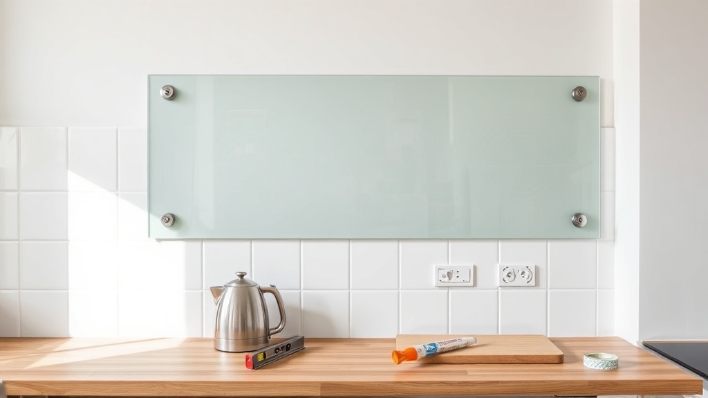 Küchenrückwand aus Glas oder Acryl montieren: Maße, Ausschnitte, Kleber und echte Kosten