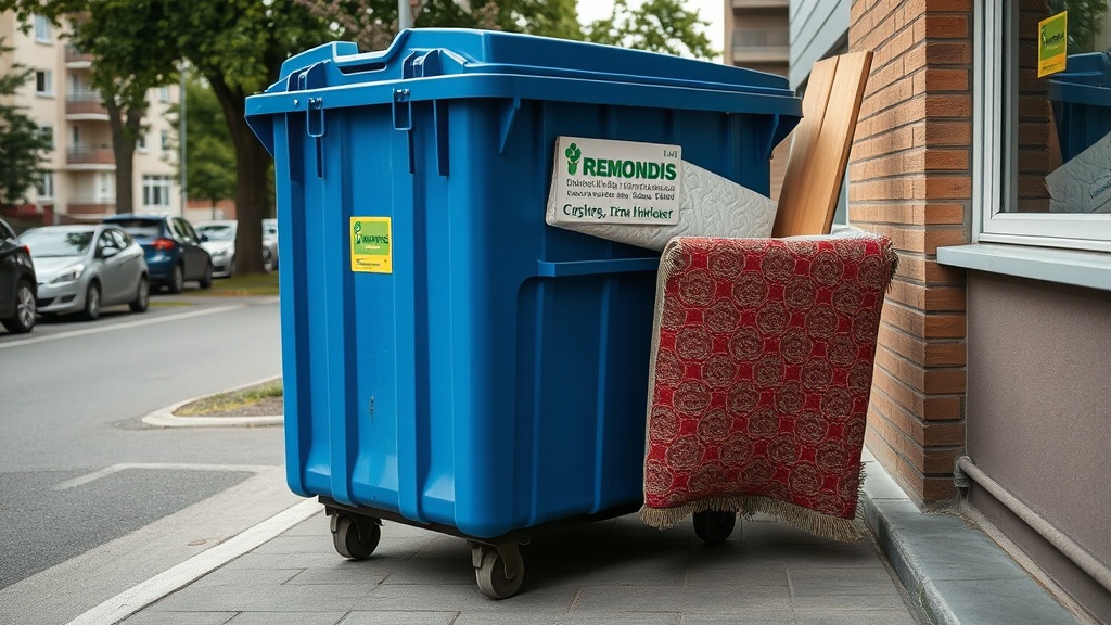 Alte Matratze und Sperrmüll richtig entsorgen: Wege, Fristen, Kosten in Deutschland