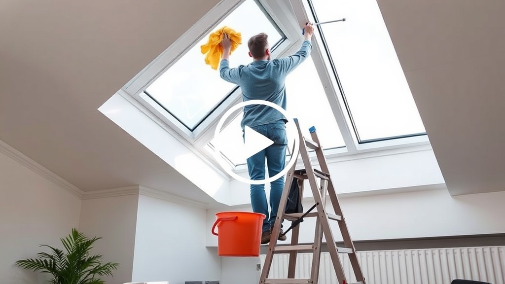 Dachfenster reinigen und Verdunkelungsrollo nachrüsten: Zugang, Maße, Montage, Kosten